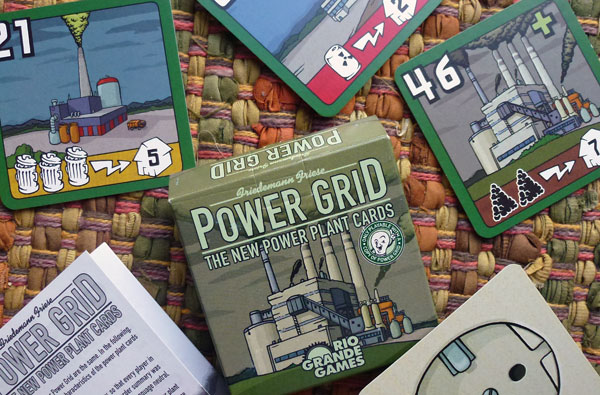 Recension: Power Grid - The new power plant cards (exp)