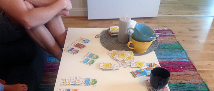 Table with Bohnanza @ Spelglädje