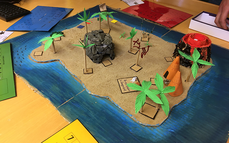 spelglädje brädspel sällskapsspel öde ö