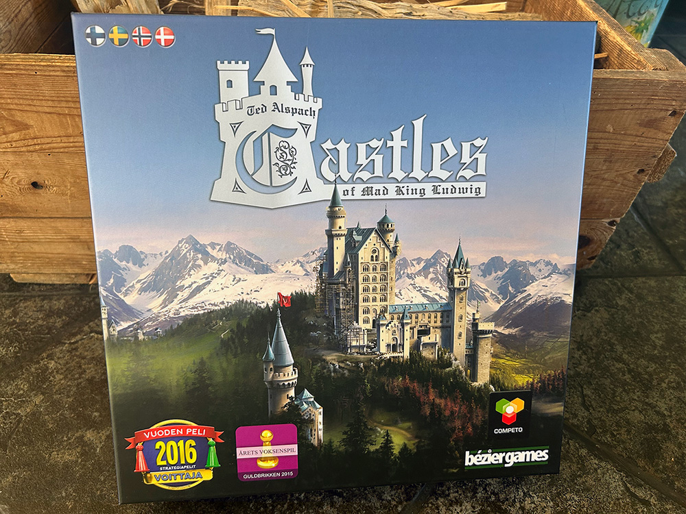 Castles of Mad King Ludwig box @ Spelglädje