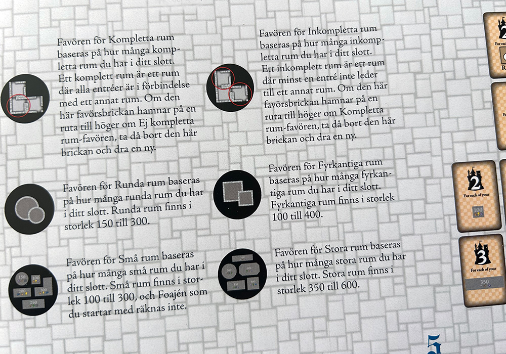 Castles of Mad King Ludwig rules @ Spelglädje