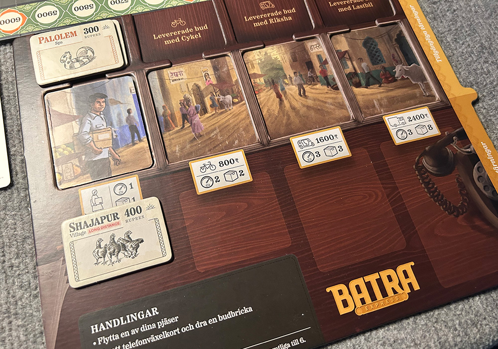 Batra Express player board @ Spelglädje