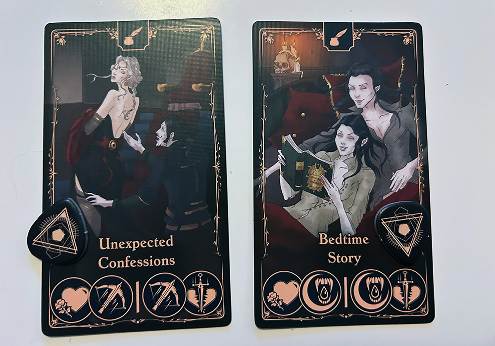 Dark Romance situation cards @ Spelglädje
