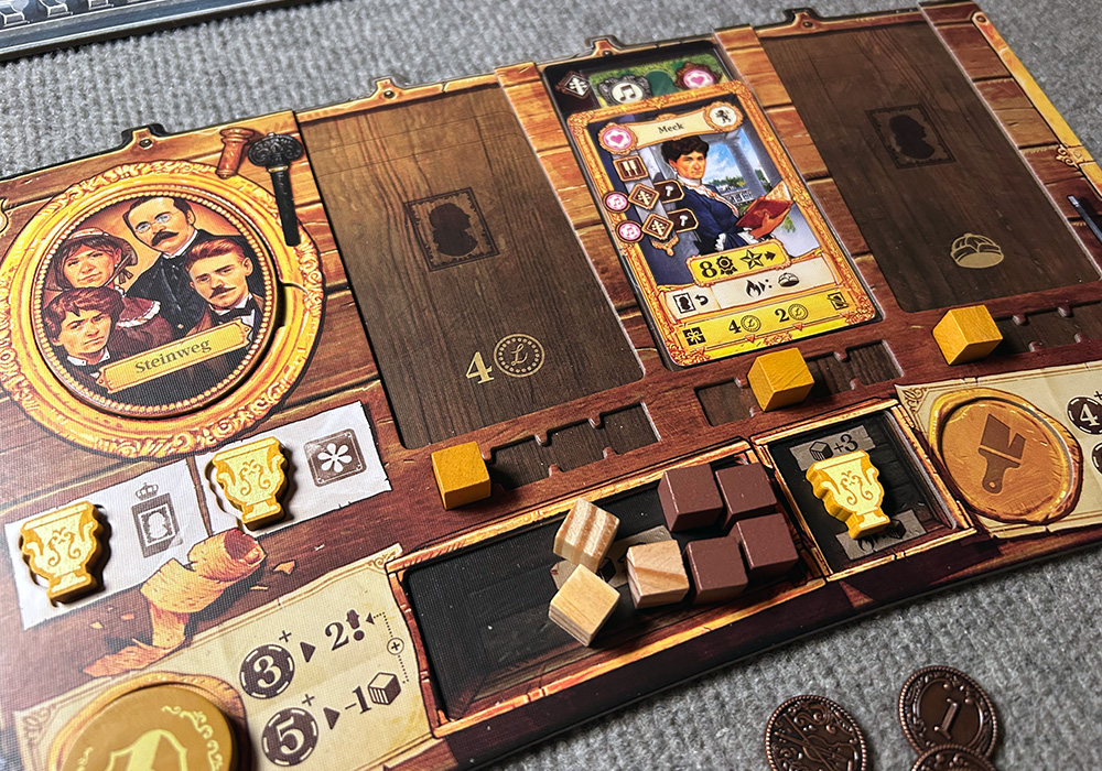 Luthier player board @ Spelglädje